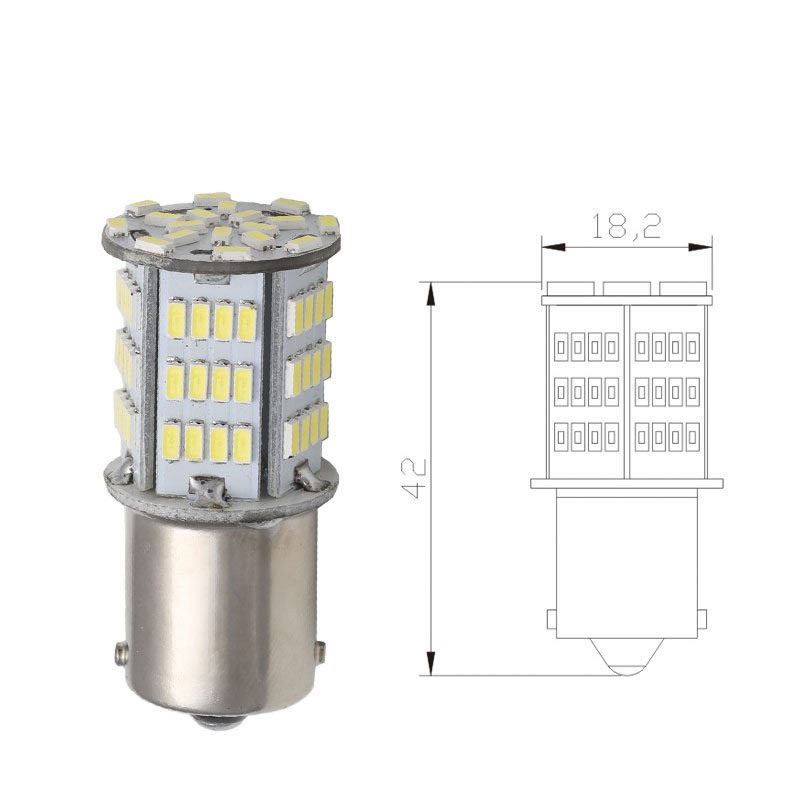 1156 LED 78SMD CANBUS White